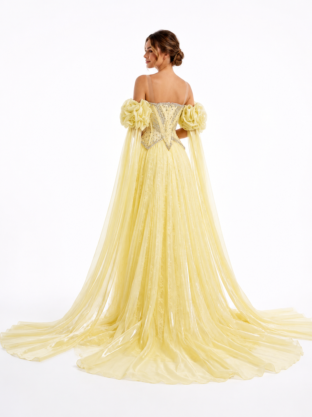 Lemon Royale Gown