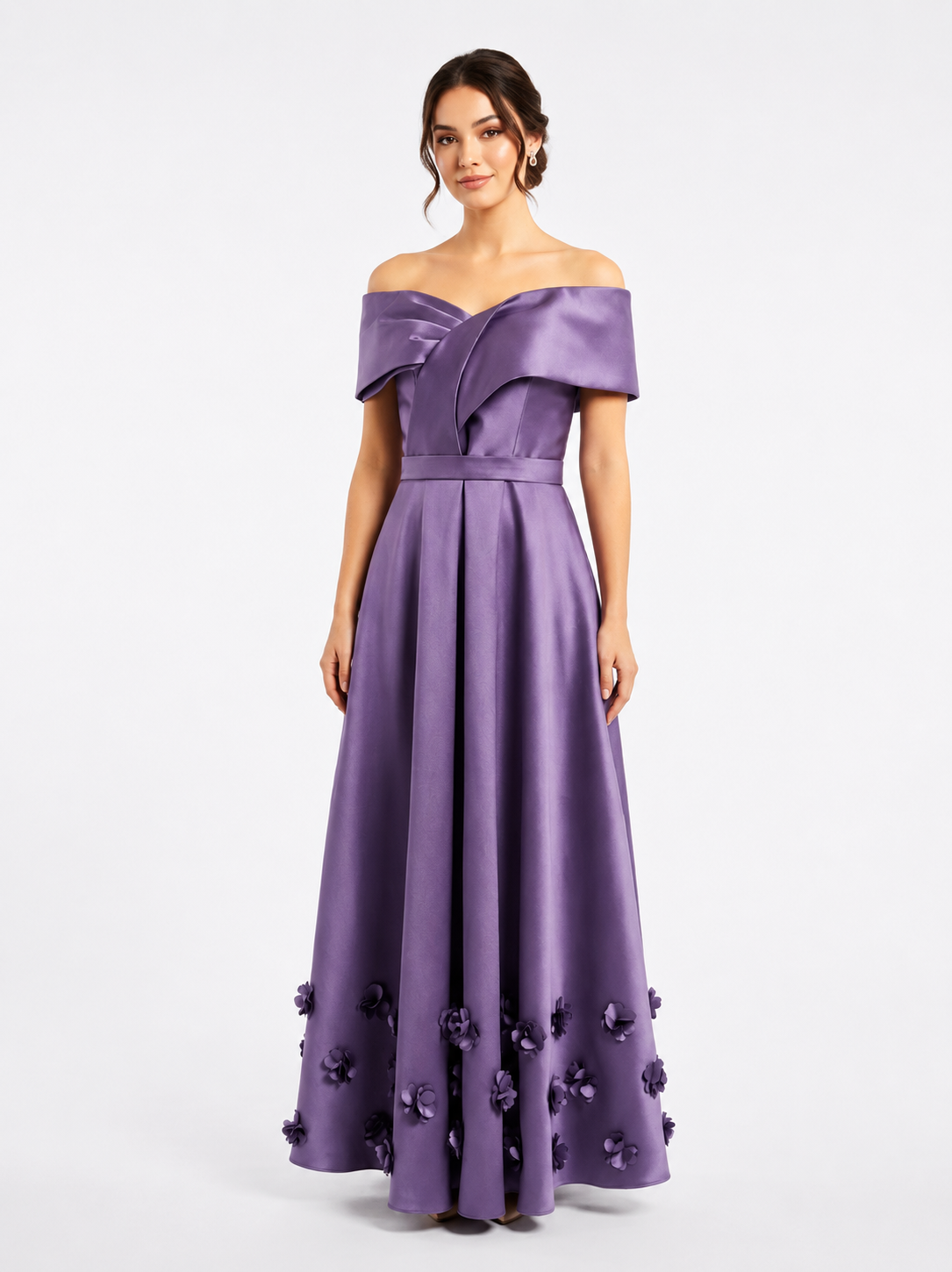 Lavender Bloom Gown